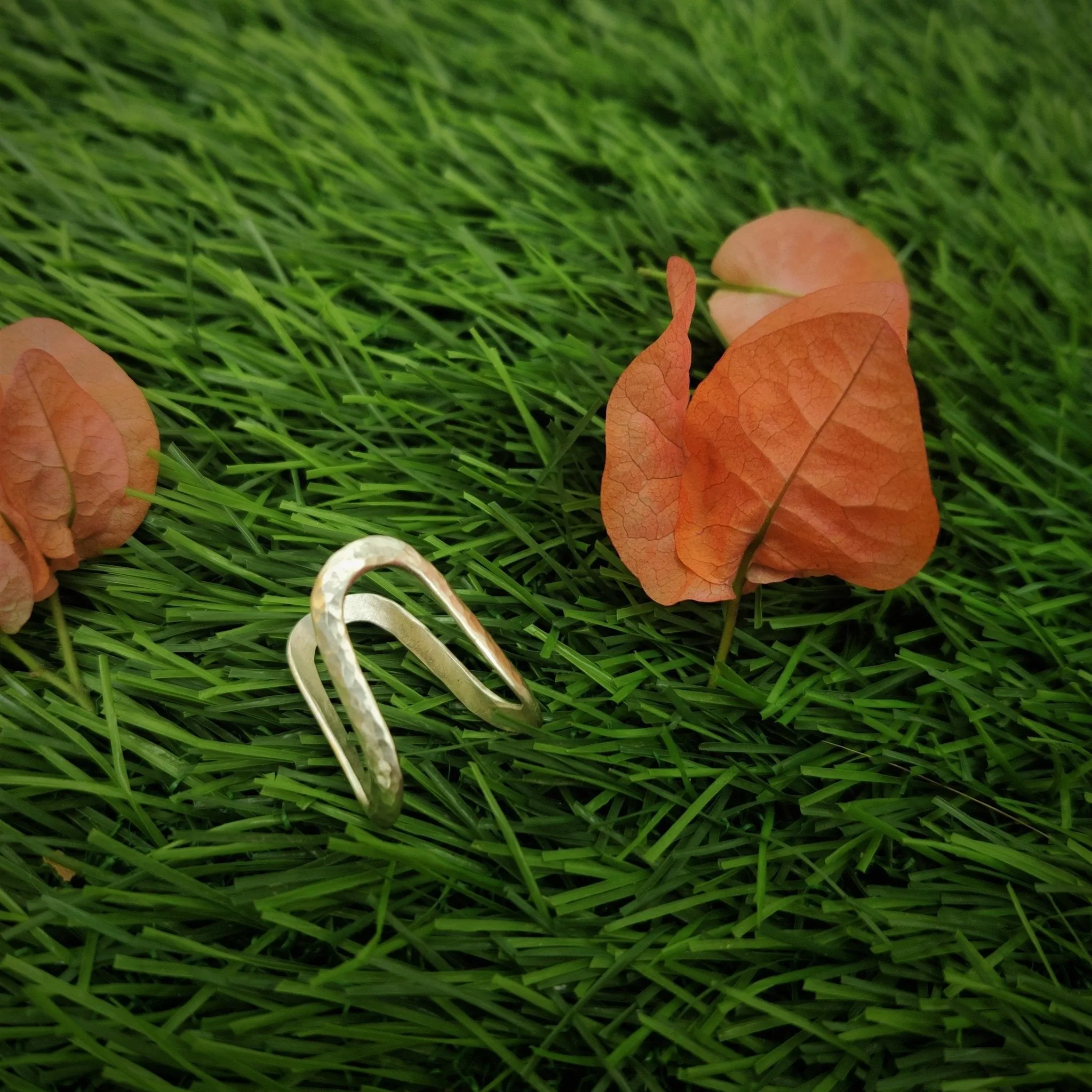 Textured Heirloom Toe Ring