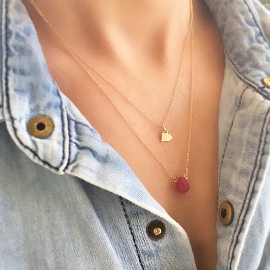 Tiny Heart Necklace