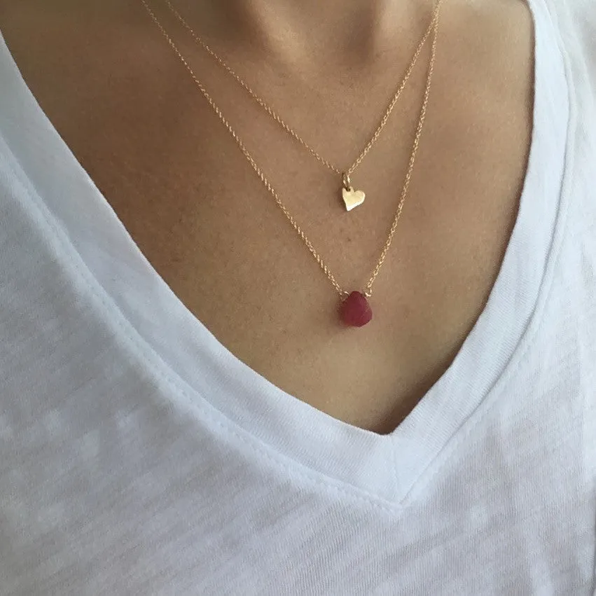 Tiny Heart Necklace