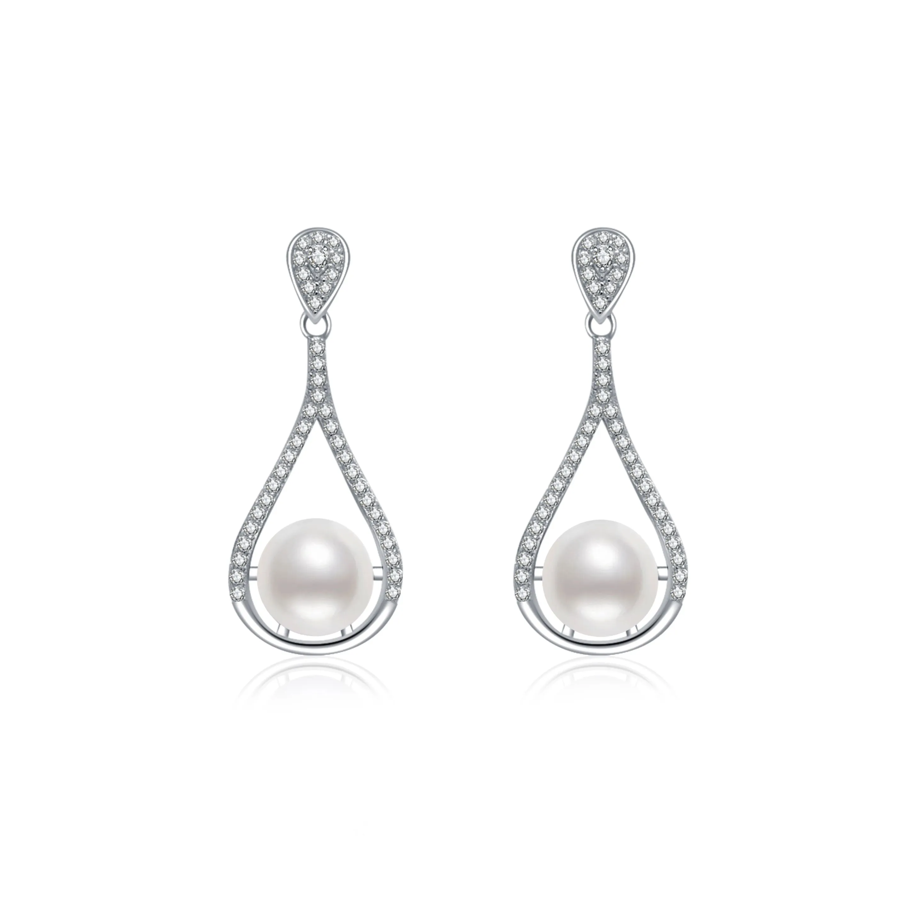 Top Grade Freshwater Pearl Earrings WE00726