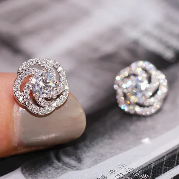 Zircon Stud Earring