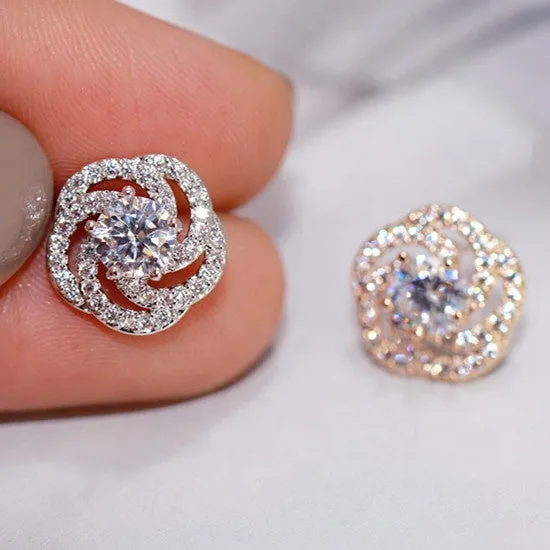 Zircon Stud Earring